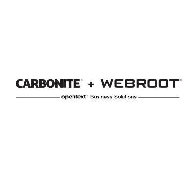 Carbonite + Webroot, OpenText Companies